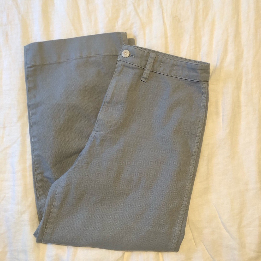 Madewell Slim Emmett Wide-Leg Crop Pant